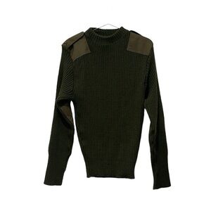 DSCP Valor Collection US Military Service Sweater Mens 44 Wool Crew Army Green